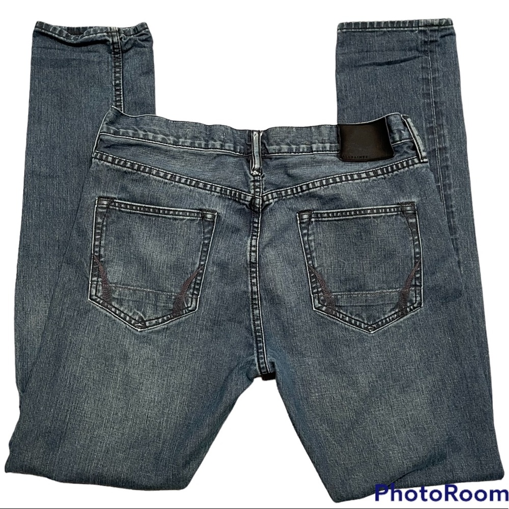 All Saints Pistol Fit Jeans: Size 31